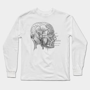 Human Body - Head Long Sleeve T-Shirt